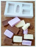 Molde de Silicone kit Chocolates By Bee