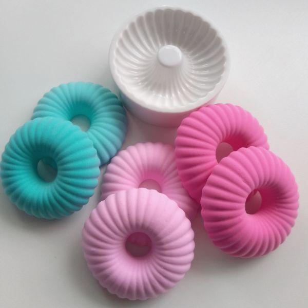 Molde de Silicone Rosquinha by Bee Crafted